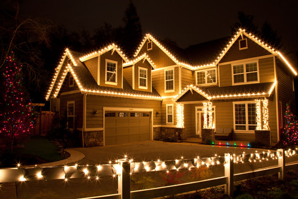 Christmas Light Installation in Monroeville example 1